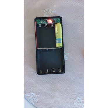 30000 mah Powerbank Kutusu Şarj Kontrol Çipi Devresi LED Ekranlı Type C Girişli